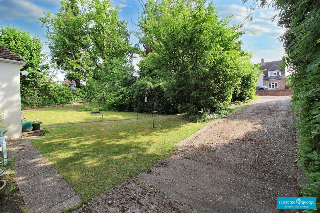Driveway &amp; Front Garden