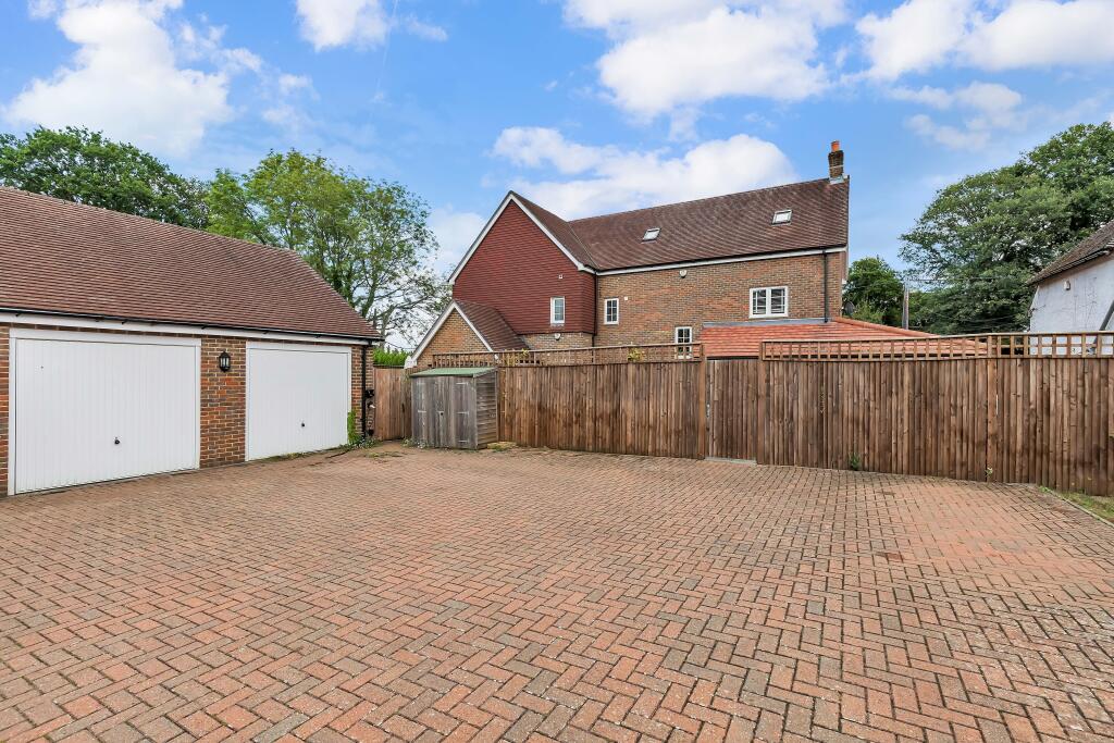 Driveway and Garage