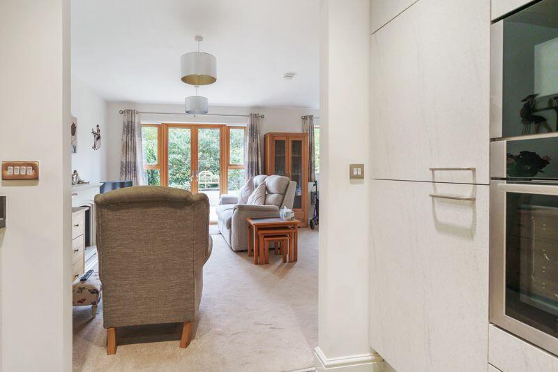 Kitchen through to lounge