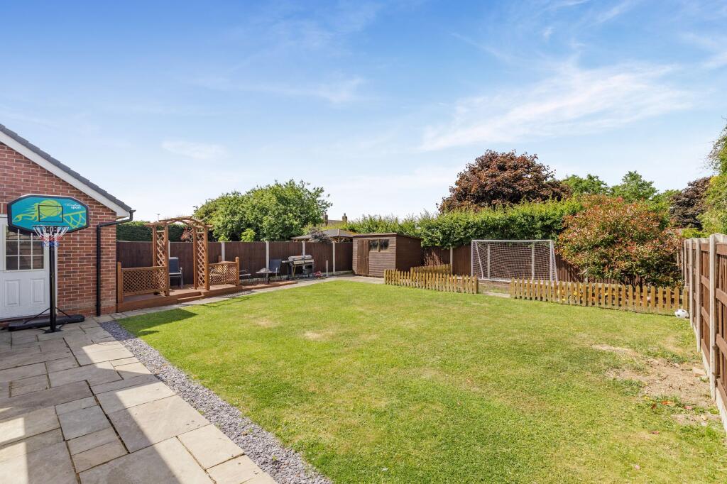 Rear garden
