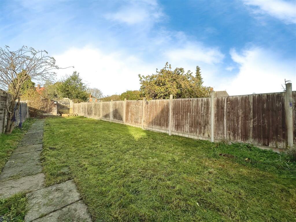 Rear garden
