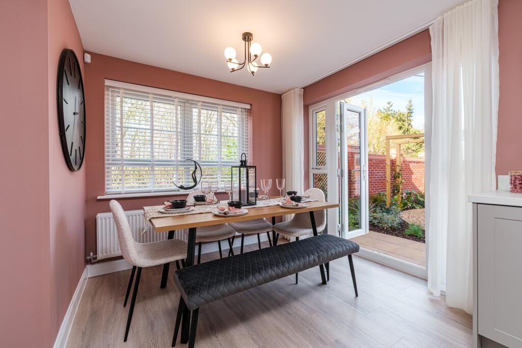 Interior view the kitchen &amp; dining in our 3 bed Ennerdale home