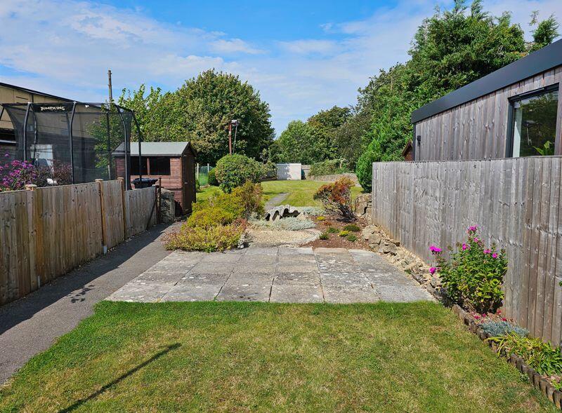 Rear garden