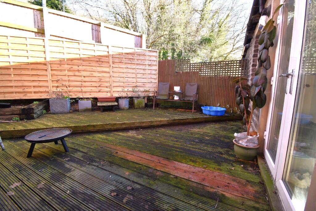 Rear garden