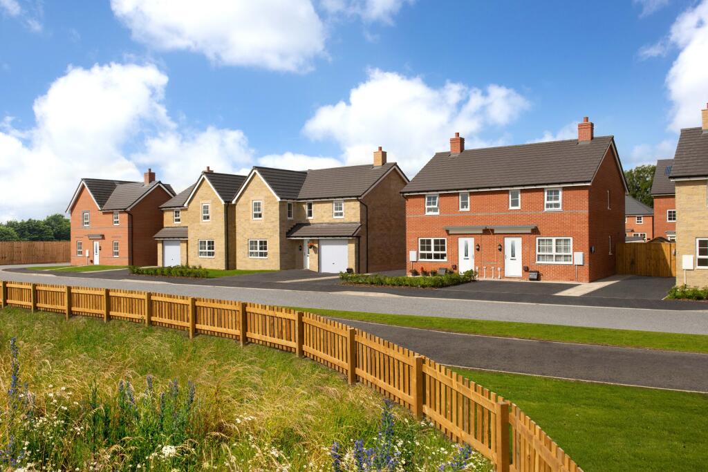 External street scene at Centurion Village, Leyland