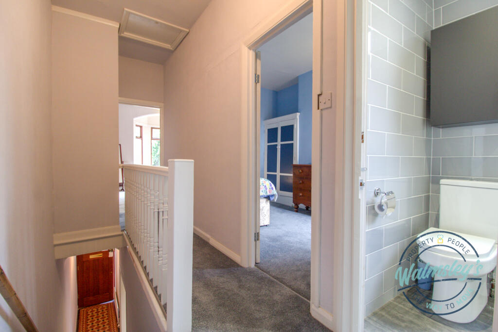 Landing bedroom two and bathroom