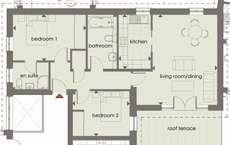 Floorplan flat 6