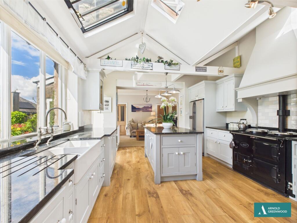 Open plan kitchen/lounge/dining room