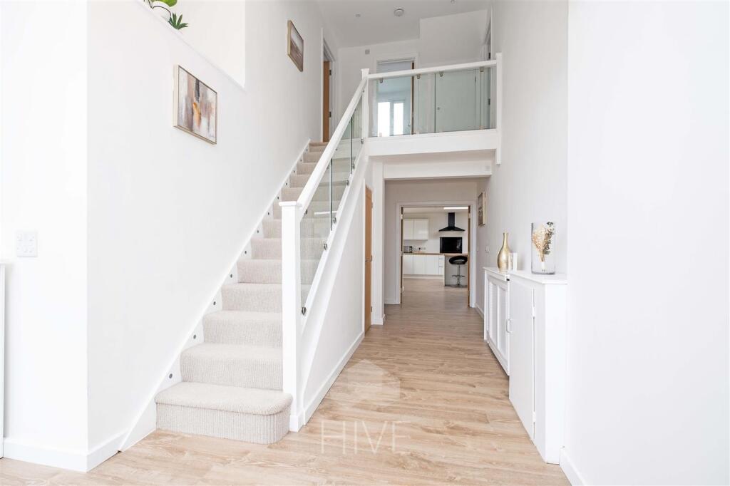 Wide spacious hallway