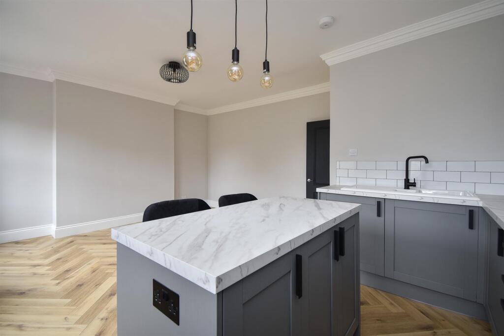 Open plan living space