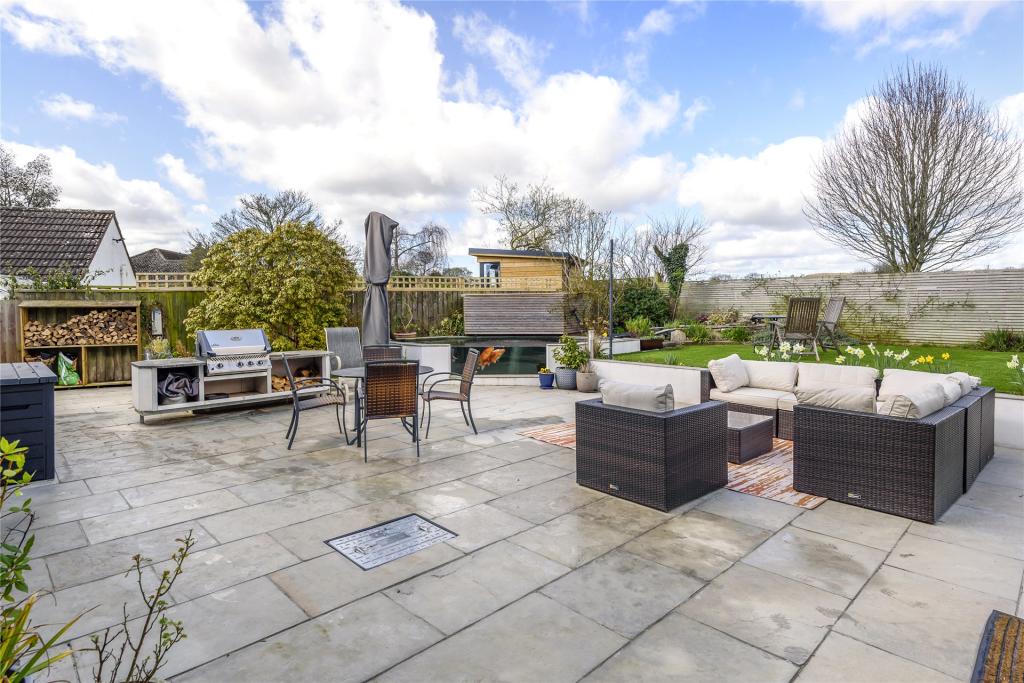 Rear Patio