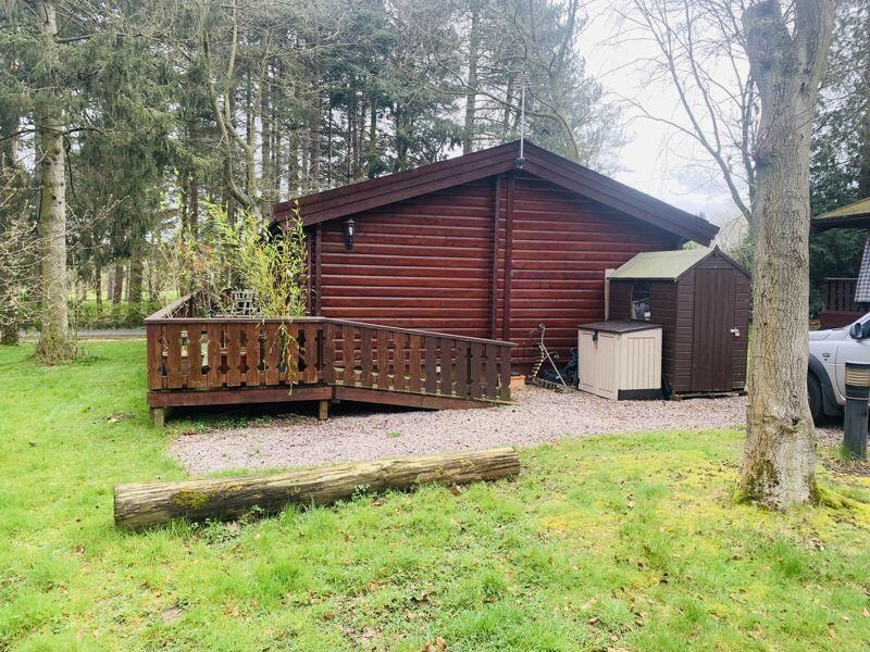 rear view with store cupboards