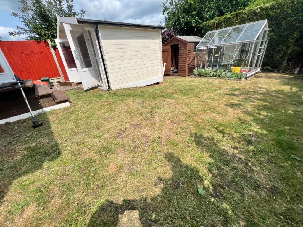 Rear garden