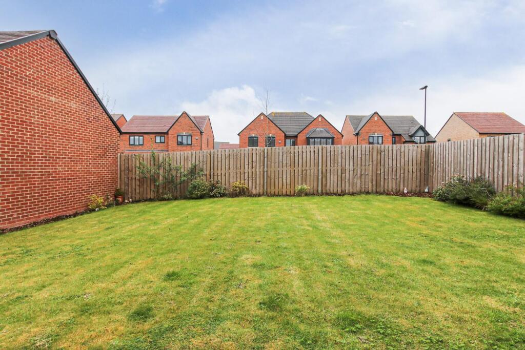 Rear garden