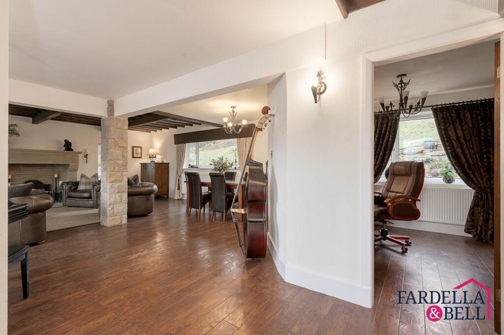 Open plan living room