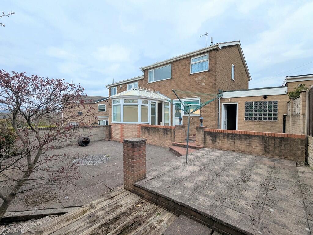 Back of property