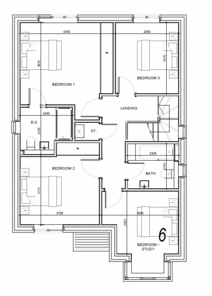 First Floor - Plot 6