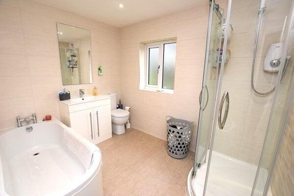 family bath &amp; shower room