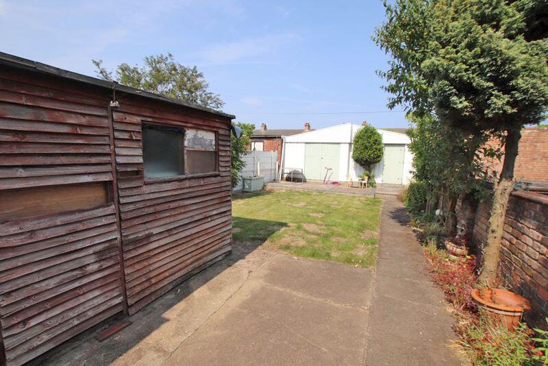 Rear garden