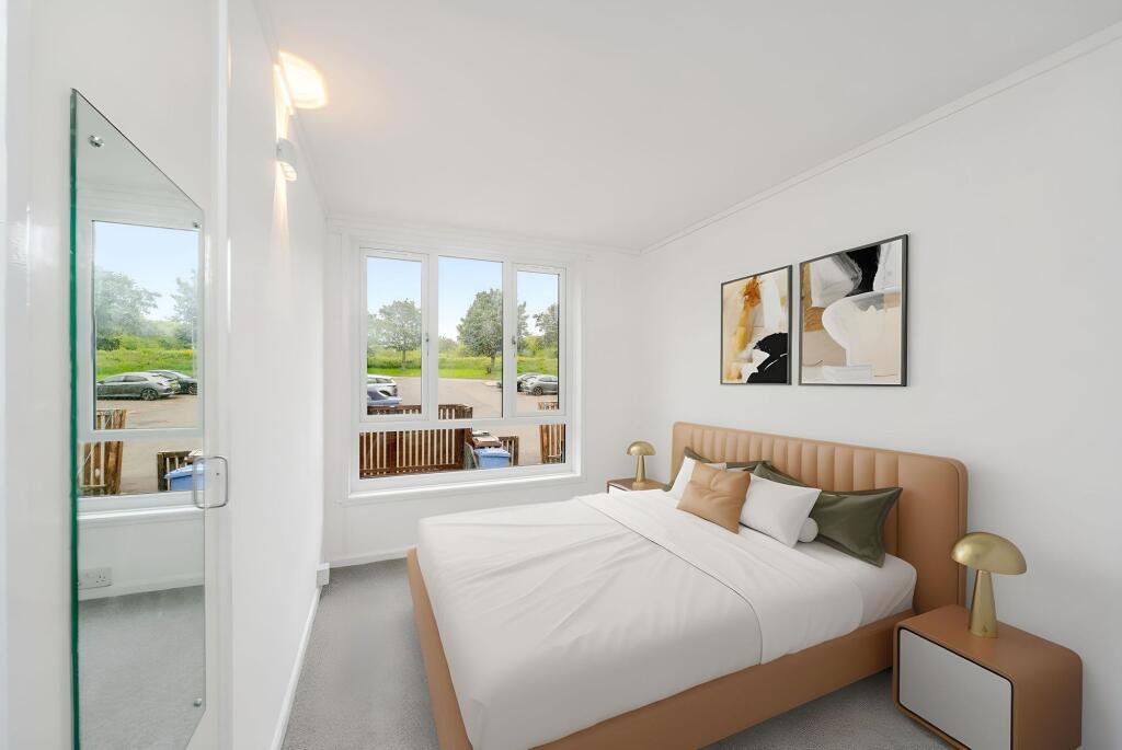 Staged Bedroom Three