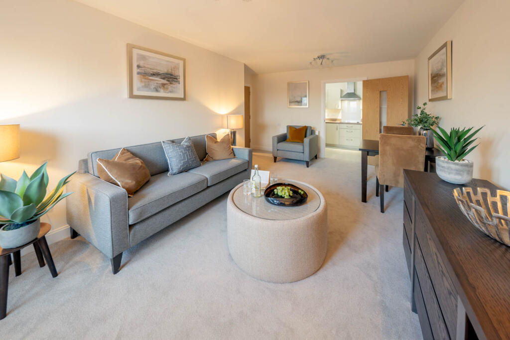 Living area of apartment 47