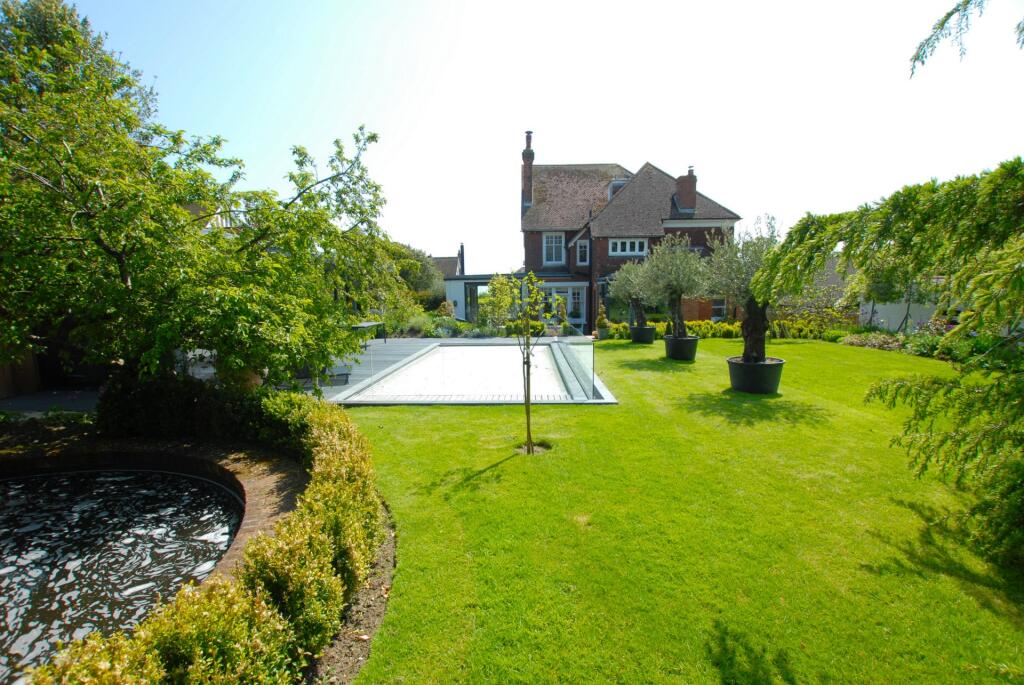 Rear and pool