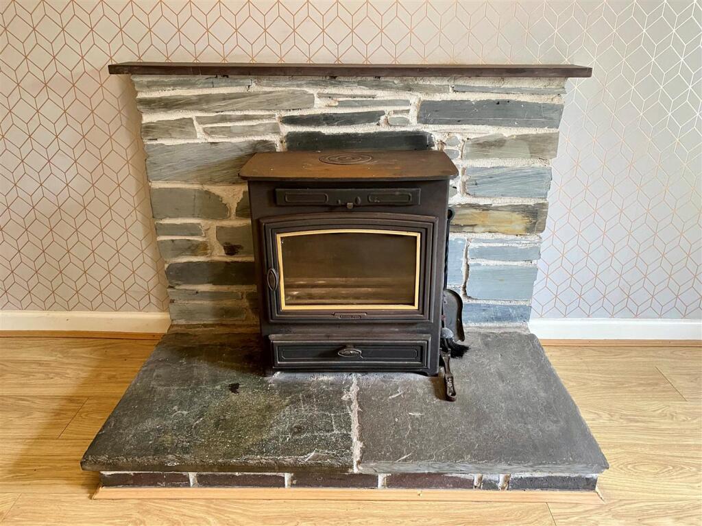 Kajang Cottage Fireplace