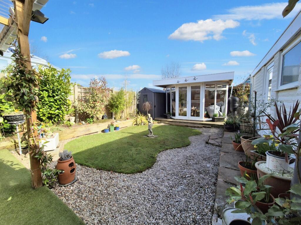 Rear garden