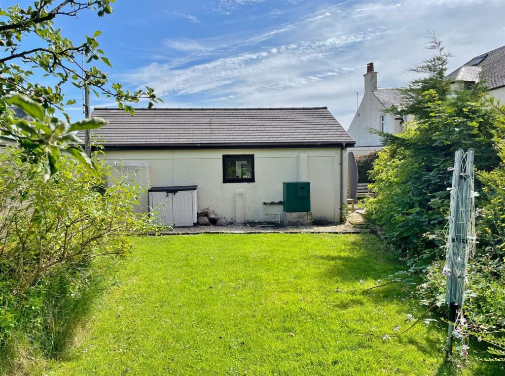 Rear garden