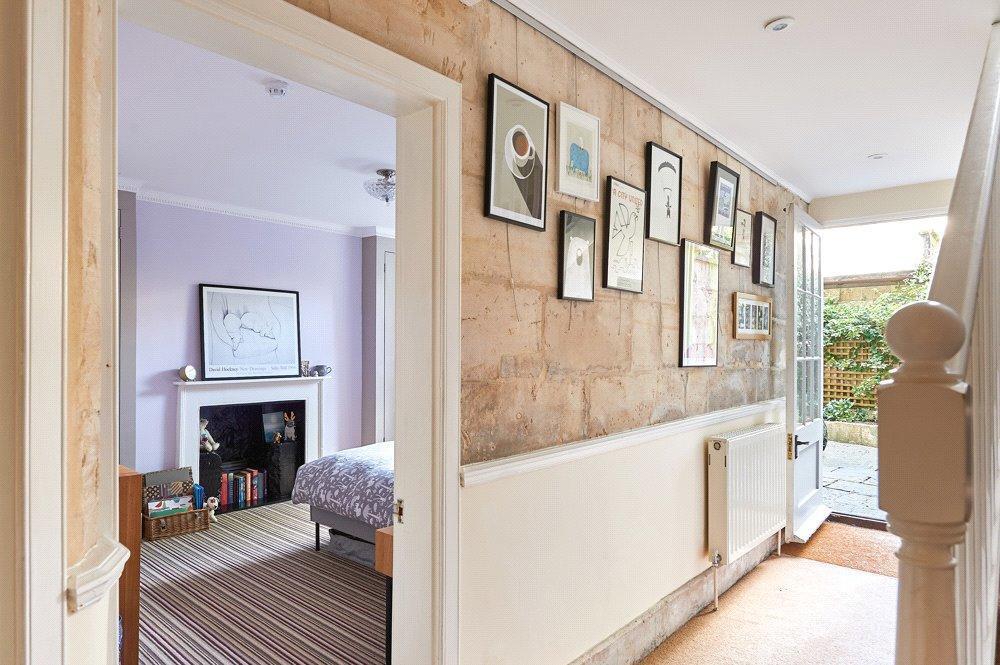 Downstairs hallway