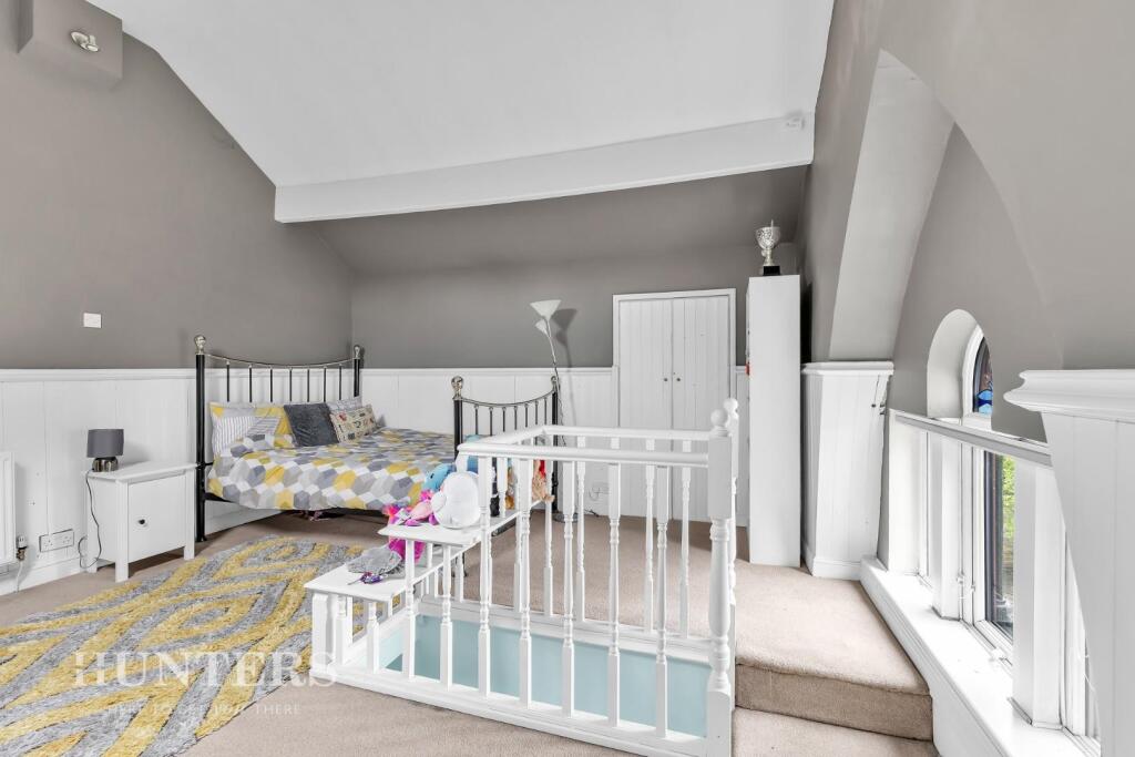Attic bedroom