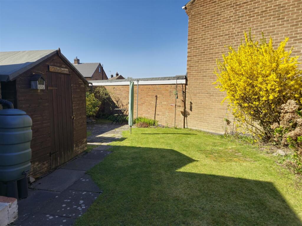 Private Rear Garden