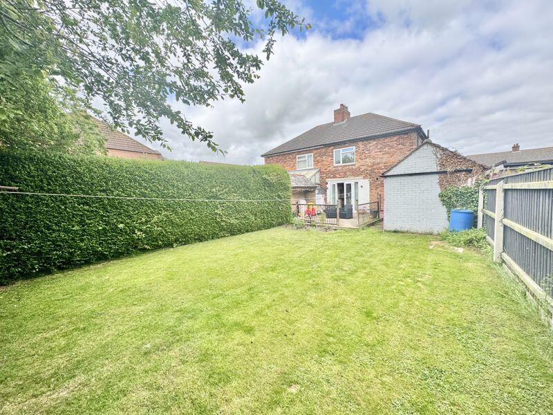 Rear garden