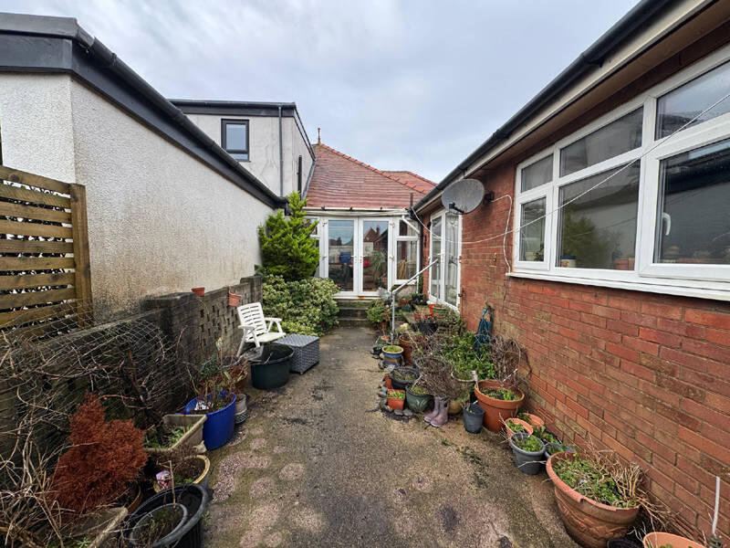 Rear of Property
