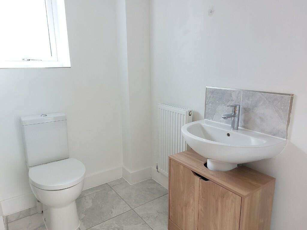 Toilet and basin