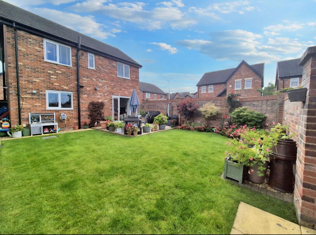 Rear garden