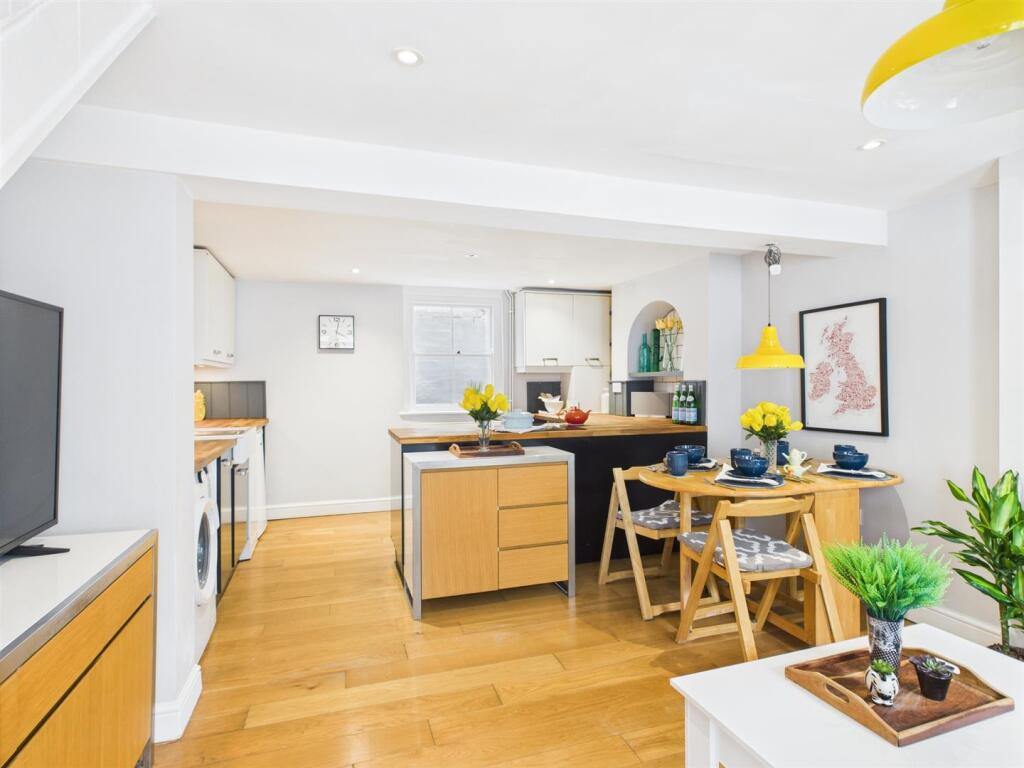 Alternate Shot Open Plane Kitchen Reception Room