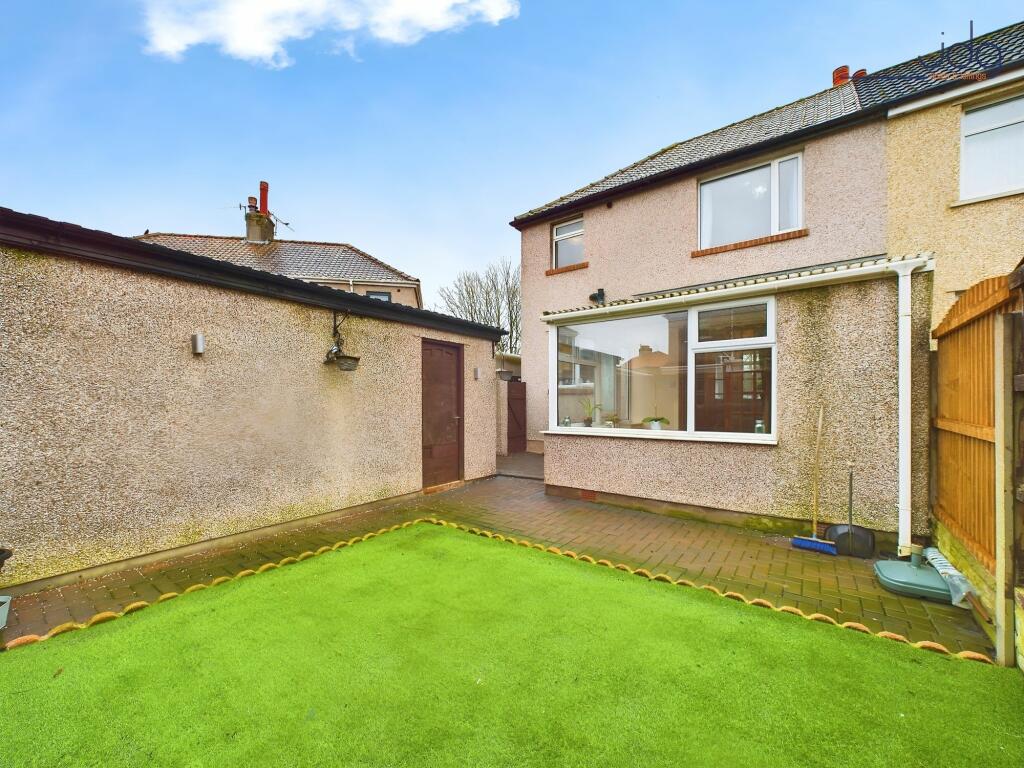 Rear of the Property