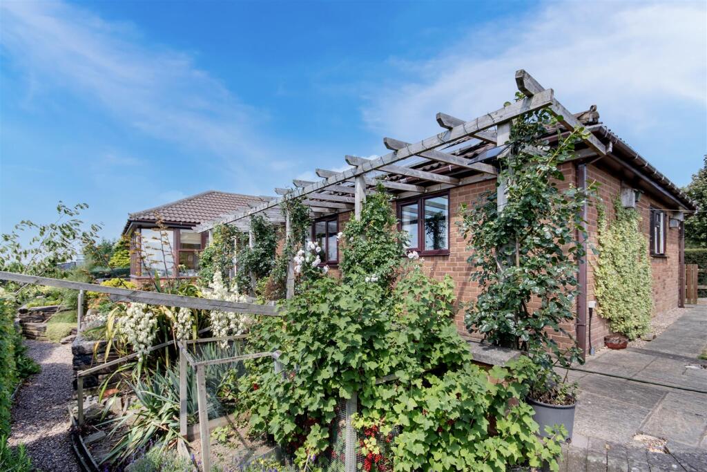 Rear of property