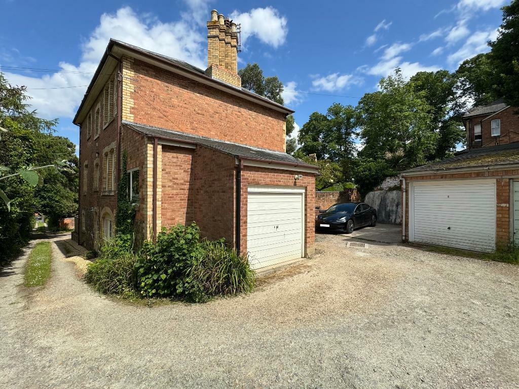 Rear of Orleton House with parking (x1)