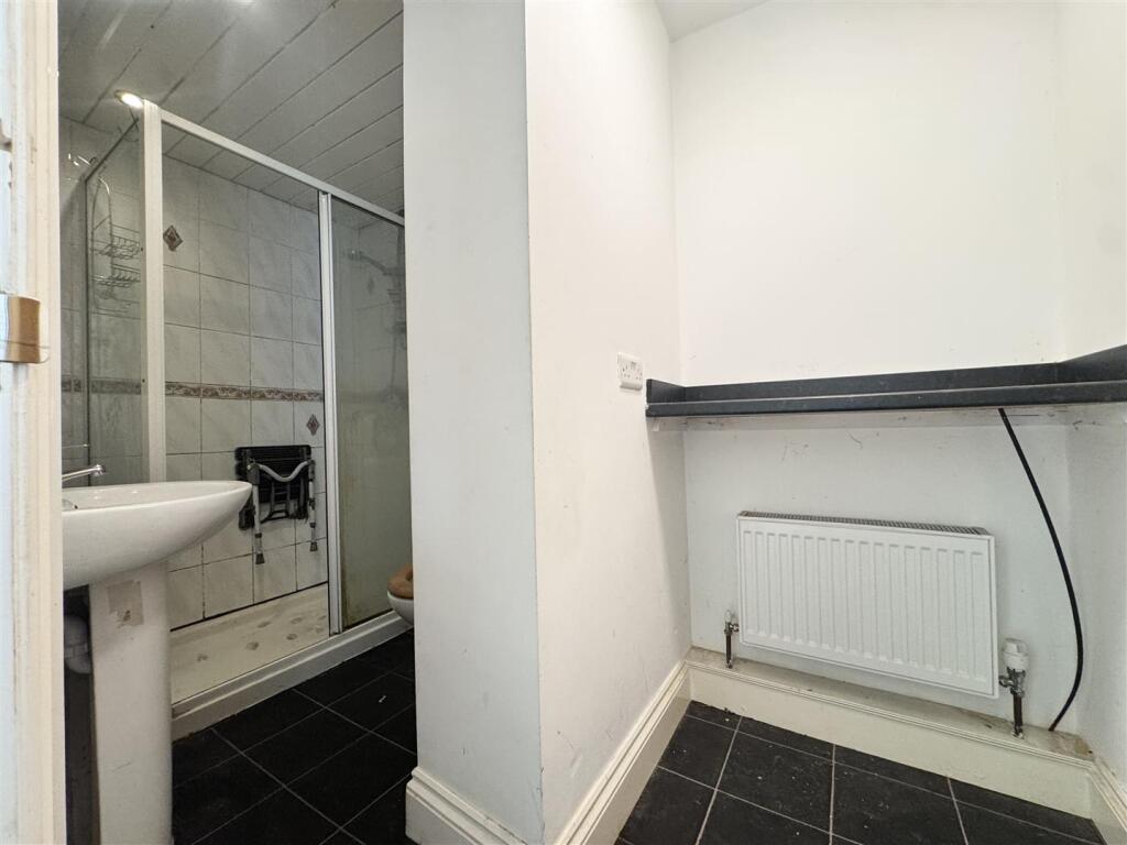 Ground floor shower room