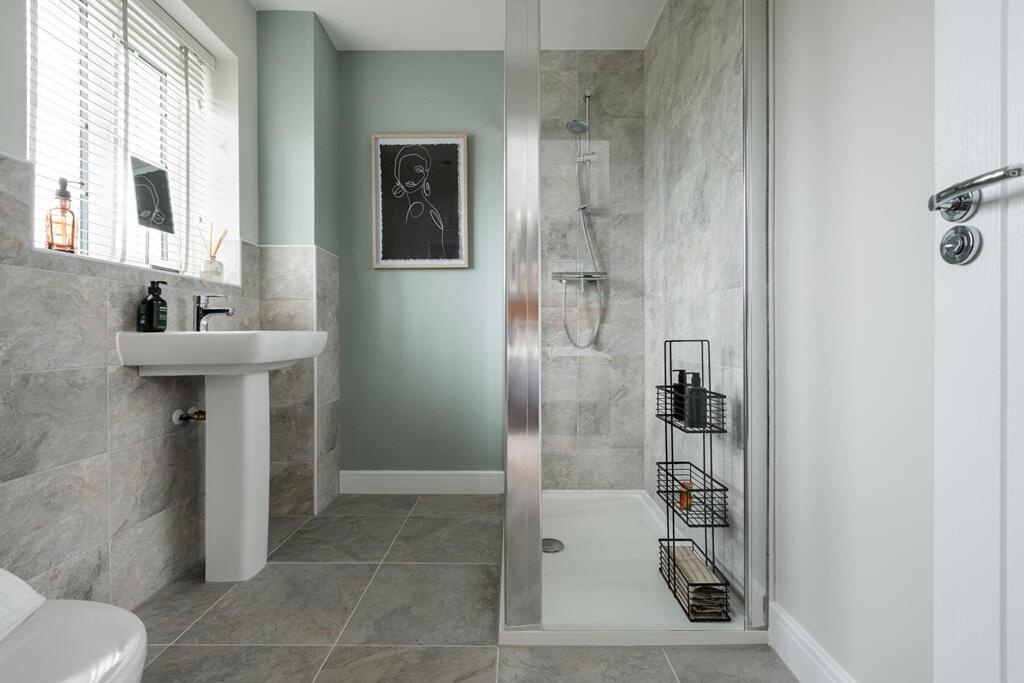 This home has two energy-efficient en-suite shower rooms