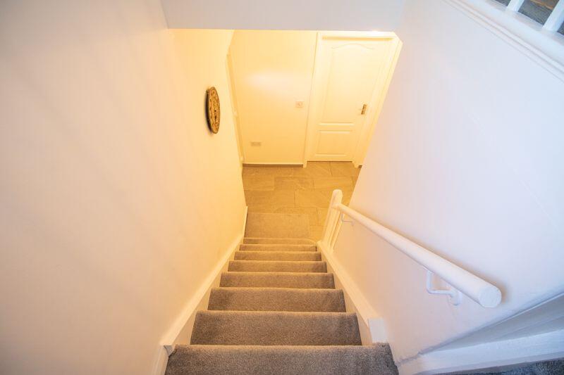 Stairwell to the Upper Floor