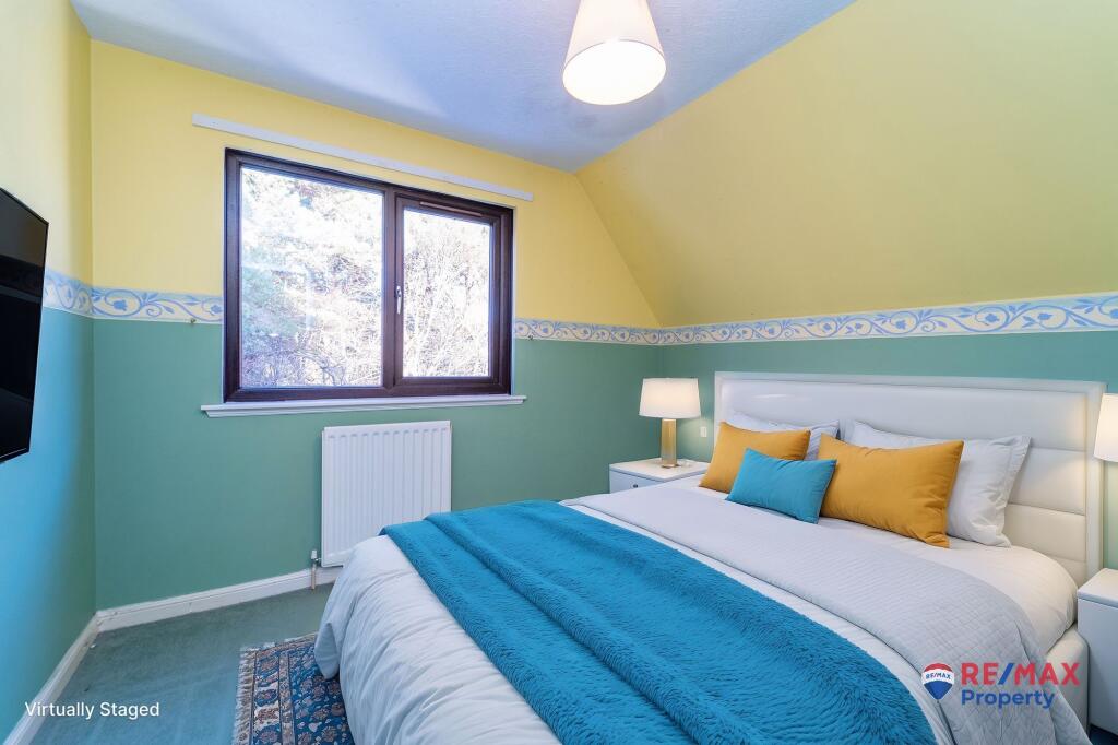 Virtually Staged Bedroom Three