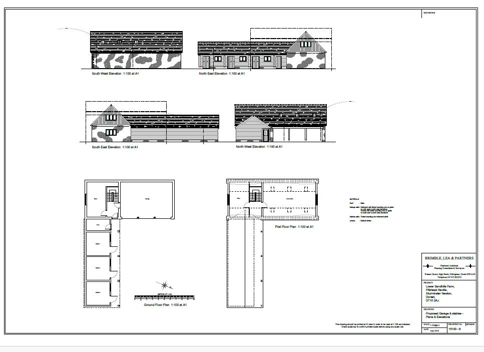 Stable/Garage Block