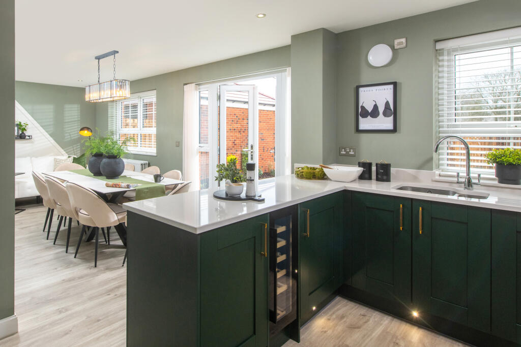 Inside view of Radleigh kitchen