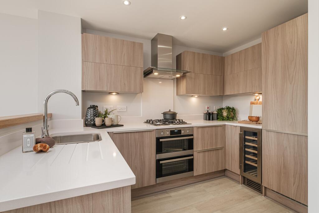 Interior view of the kitchen in our 4 bed Kingsville home