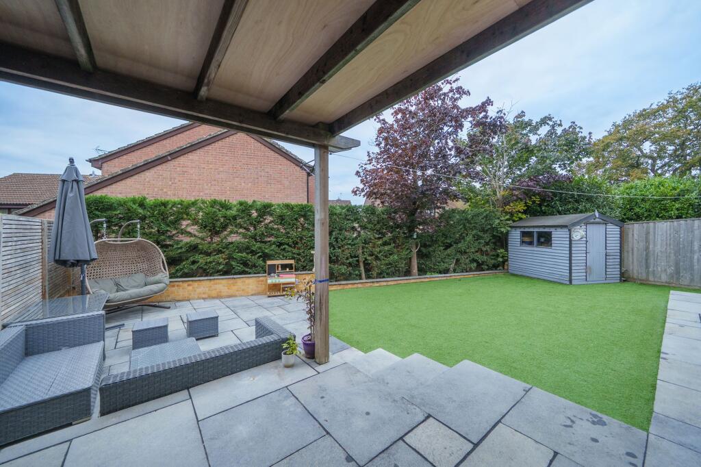 Rear garden