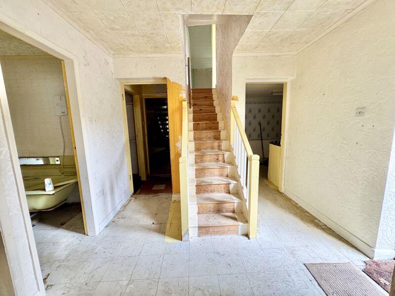 Rear hallway