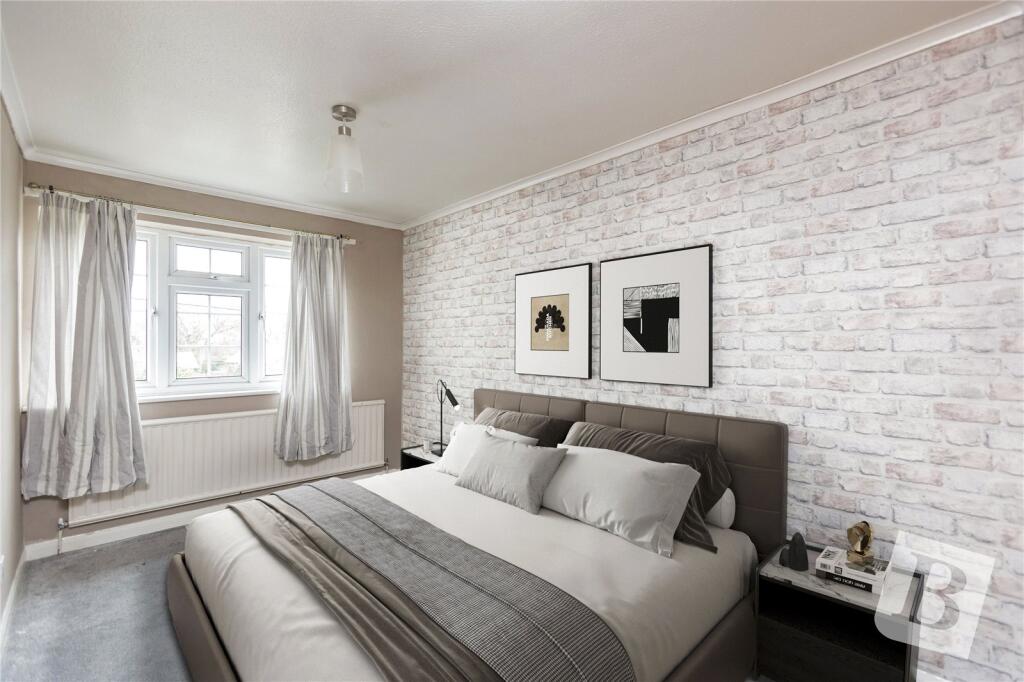 Staged Bedroom